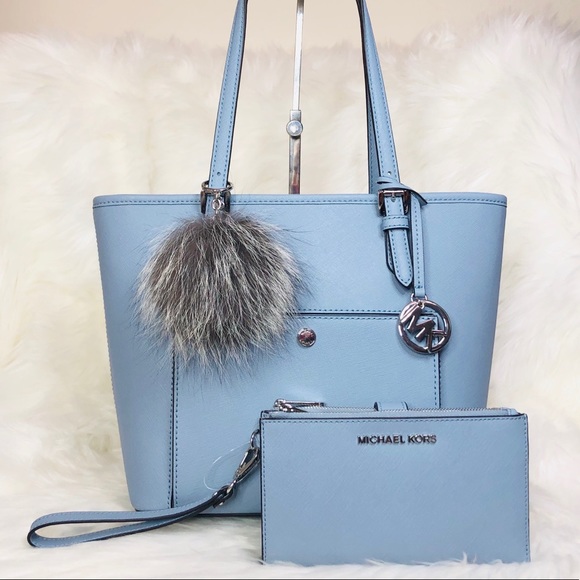 Michael Kors Handbags - 3PCS Michael Kors MD Packet Tote Wallet Charms